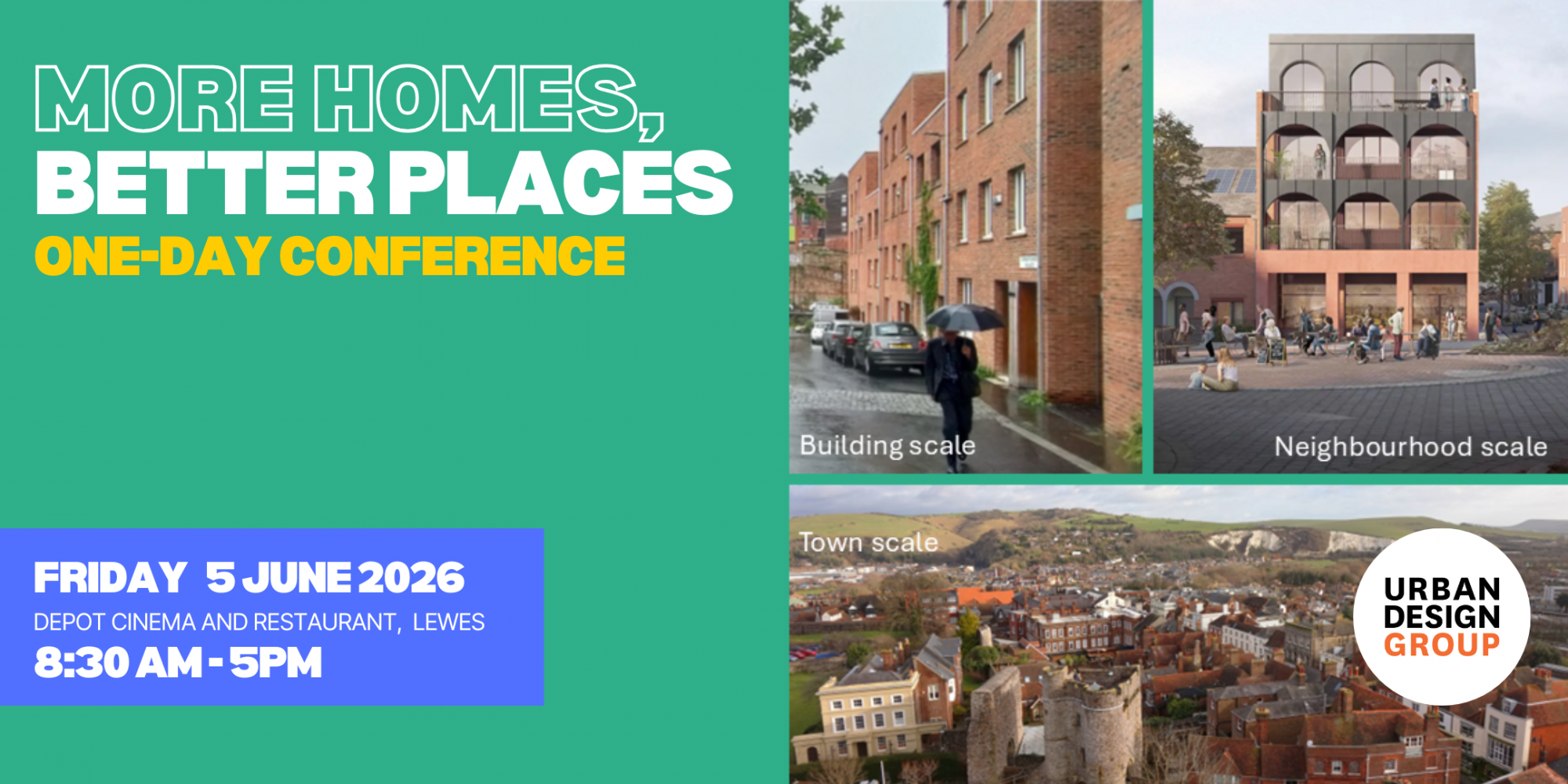 More homes, better places Urban Design Event More homes, better places Urban Design Event