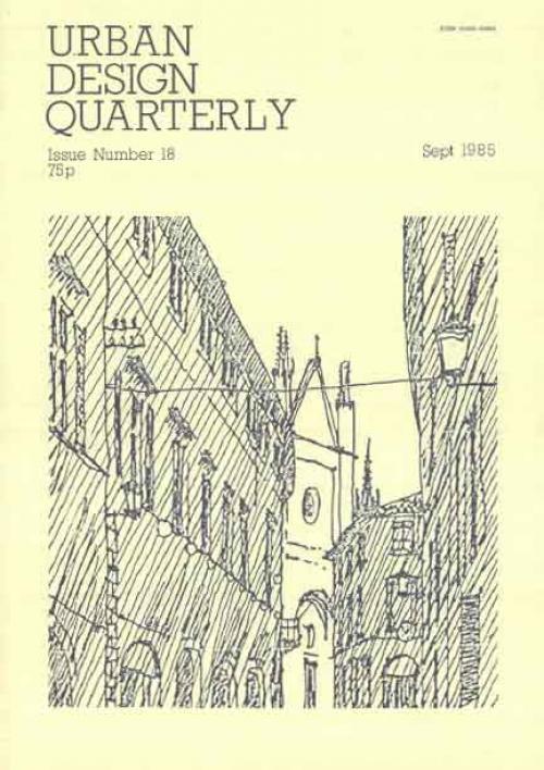 URBAN DESIGN 18 Autumn 1985 Publication Urban Design Group