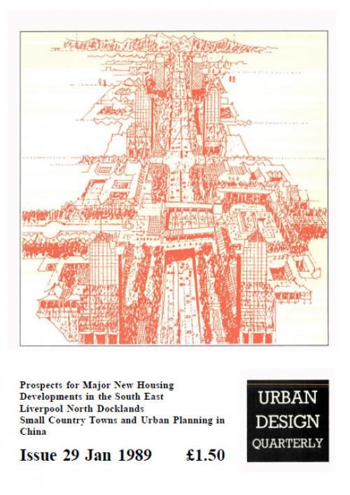URBAN DESIGN 29 Winter 1989 Publication Urban Design Group