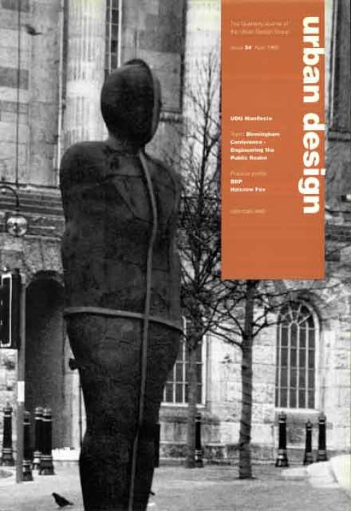 URBAN DESIGN 54 Spring 1995 Publication Urban Design Group URBAN DESIGN 54 Spring 1995 Publication Urban Design Group