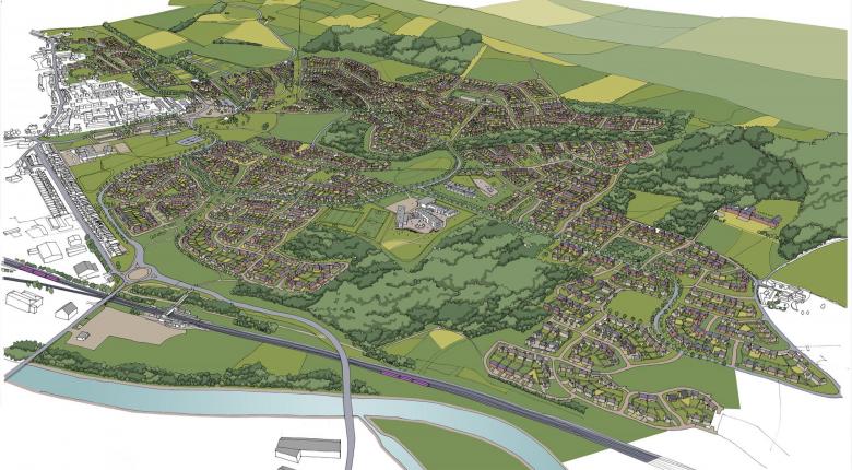 Dewsbury riverside masterplan