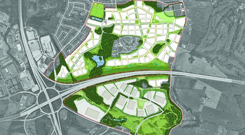 Halsnead Garden Village Project Images