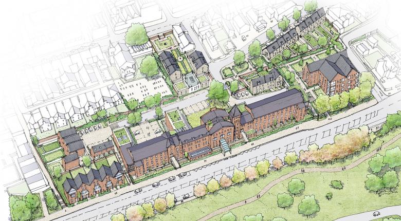 Regeneration Framework for St. Bartholomews Hospital, Rochester, Kent Project Images Regeneration Framework for St. Bartholomews Hospital, Rochester, Kent Project Images