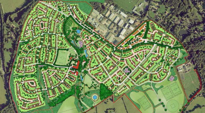 Hogwood Garden Village, Wokingham, UK Project Images